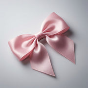 Elegant Satin Hair Bow Clip For Girls  Women (1 Pc) thumbnail 5