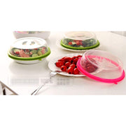 5892 Air-tight Microwave Oven Dish Cover Microwave Splatter Cover Food Cover Microwave Food Plate Kitchen Plate Dish Lid Dishwasher Safe thumbnail 4