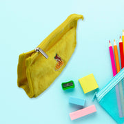 7046  Smart Design Solid Colour Double Pocket Large Capacity With Zipper Reusable Multipurpose Washable Pouch Pen Pencil Stationary Case Travel Boys  Girls Pouch With Zip For Travel School Stationary (2 Pocket) thumbnail 1