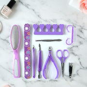 Personal Grooming Manicure  Pedicure Nail Care Tool Set (10 Pc Set) thumbnail 2