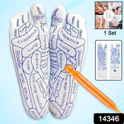 Full Reflexology Acupressure Therapy Socks Set (1 Set) thumbnail 5