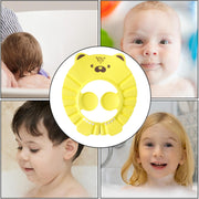 Cute Cartoon Baby Shower Cap Shampoo Bath Hat (1 Pc) thumbnail 2