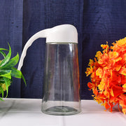 Kitchen Glass Oil Bottle Dispenser Automatic Opening Closing Home Bottles For Oil And Vinegar Honey Olive Oil Container (630ml) thumbnail 3
