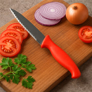 Stainless Steel Serrated Kitchen Knife (1 Pc) thumbnail 5