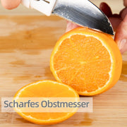 Dual-use Knife And Peeler 2-in-1 Stainless Steel Blades Wiith Case (1 Pc) thumbnail 2