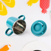 Kids Sporty Sipper Mug With Straw And Dual Handles Approx 300ml (1 Pc) thumbnail 4