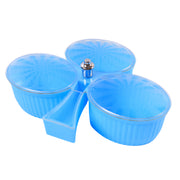 Premium 3-compartment Revolving Dry Fruit Box (1 Pc) thumbnail 1