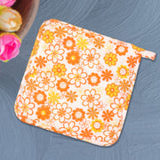 Kitchen Heat Resistant Quilted Pot Holder  Oven Mitt Pad (1 Pc  16x16 Cm) thumbnail 2