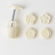 Mooncake Press Mold With 4 Stamps Set thumbnail 1