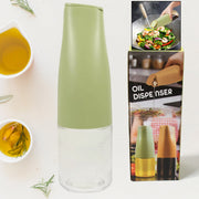 8214 Oil Dispenser 500ml Cooking Oil Dispensing Cruets Oil Bottle With Automatic Open Lid Kitchen Glass Oil Pot Cooking Oil Bottle For Kitchen Grilling Frying (500 Ml) thumbnail 1