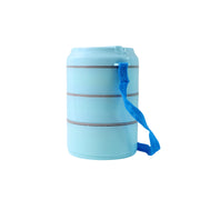 3 Layer Insulated Lunch Box Set With Handle  Strap - (Set) thumbnail 1
