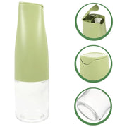 8214 Oil Dispenser 500ml Cooking Oil Dispensing Cruets Oil Bottle With Automatic Open Lid Kitchen Glass Oil Pot Cooking Oil Bottle For Kitchen Grilling Frying (500 Ml) thumbnail 2