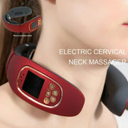 3 Heads Smart Electric Neck And Back Pulse Massager (1 Pc) thumbnail 4