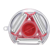 2937  3 In 1 Multi Function Three Use Rotary Hanging Round Planer Peeler And Cutter Vegetable Slicer Kitchen Tools Kitchen Gadgets thumbnail 1