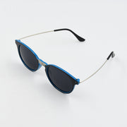 7756 Uv Protected Round Sunglasses Classic Sunglasses For Men  Women Lightweight thumbnail 5