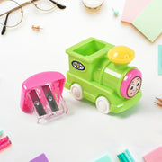 Train Double Hole Pencil Sharpener (1 Pc) thumbnail 1