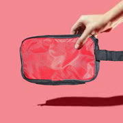 0845 Portable Travel Hand Pouchshaving Kit Bag For Multipurpose Use (Red) thumbnail 4