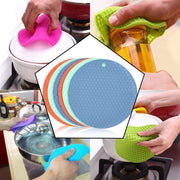 4913 Silicone Trivet For Hot Dish And Pot Silicone Hot Pads ( 1 Pcs ) thumbnail 4