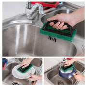 0222 Handle Scrubber Brush Widely Used By All Types Of Peoples For Washing Utensils And Stuffs In All Kinds Of Bathroom And Kitchen Places Etc. thumbnail 6