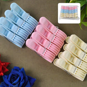 Plastic Cloth Clips (Multicolour) - Pack Of 12 thumbnail 3