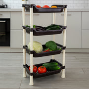 Apex 4-layer Small Multipurpose Plastic Storage Rack thumbnail 5