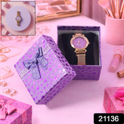 Elegant Ladies Wrist Watch With Stylish Dial And Premium Gift Box thumbnail 7