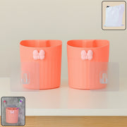 Premium Wall-mounted Toothbrush Holder With Butterfly Design (2 Pc) thumbnail 2