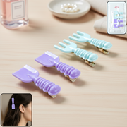 Cute Mini Tool-shape Decorative Hair Clips (4 Pc) thumbnail 1