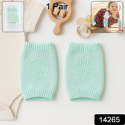 Mint Green Toddler Wool Knit Leg Warmer (Knee Guard) thumbnail 7