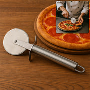 Premium Stainless Steel Pizza Cutter Wheel With Sharp Blade thumbnail 2