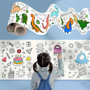 Fun And Educational Coloring Roll (1 Pc) thumbnail 1
