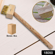Paving Brush Wooden Block Paving Brush Patio Weed Remover Tool (1 Pc) thumbnail 7