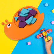 17991 Toys Snail Puzzle Kids Mini Travel Puzzle Games  Pre School Toys Develops Motor  Reasoning Skills Stem Educational Toy Birthday Gifts 3 - 6 Year Kids Brain Games For Kids Building Blocks For Kids (Mix Color) thumbnail 4