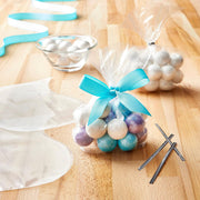 Clear Cookie Bags Gift Bag Clear Flat Treat Bags (25 Pcs Set) thumbnail 2
