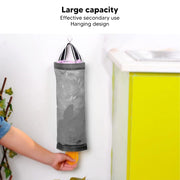 Hanging Waste Bag Holder Garbage Bag Storage Bag Widening Handle Hanging Sturdy For Store Garbage Bags Home Store Debris Kitchen Bedroom Largecapacity For Restaurant (1 Pc) thumbnail 4