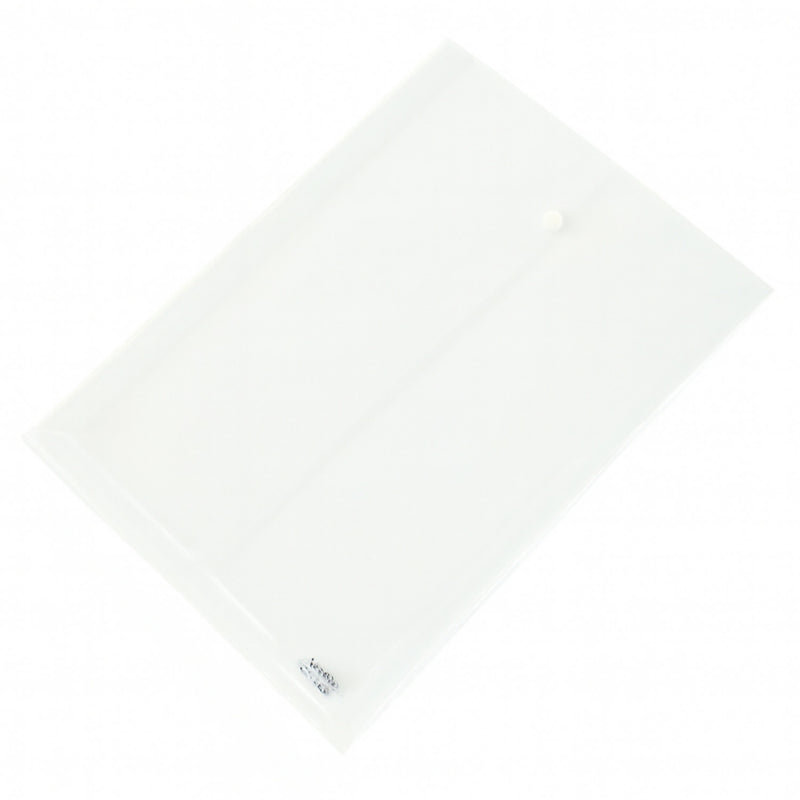 Mix Design Transparent Document Folder  A4 Size Clear File Protector (1 Pc)