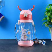 Cute Cartoon Water Bottle Approx 450ml (1 Pc) thumbnail 5