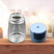 5926 Galss Salt Bottle Salt Dispenser Glass Salt Shaker Pack Of 4 Seasoning Shaker Precise Quantitative 0.5g For Home Cooking Picnic Camping Ration Salt Shakers thumbnail 5