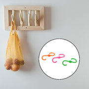 S Shape Plastic Hooks Hanger For Hanging Cloth (3 Pcs Set) thumbnail 3