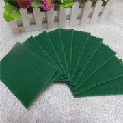 3410 Scrub Sponge Cleaning Pads Aqua Green  10pcs thumbnail 3