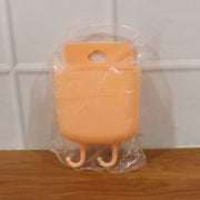 Multi-purpose Plastic Wall Mounted Mobile Charging Holder (1 Pc) thumbnail 6