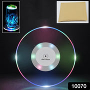 Colorful Led Cocktail Coaster Round Ultra-thin Led Drink Coaster (1 Pc) thumbnail 7