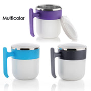 5767 Stainless Steel Lid Cover Hot Coffeetea Mug Hot Insulated Double Wall Stainless Steel Coffee And Milk Cup With Lid - Coffee Cup (1 Pc ) thumbnail 2