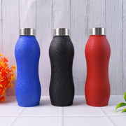 Stainless Steel Water Bottle (1000ml  Mix Colour  1 Pc  Crocodile) thumbnail 2