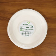 Vegnar Disposable Round Food Serving Plate (10 Pc) thumbnail 6