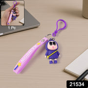 Cute Cartoon Character Silicone Keychain (1 Pc) thumbnail 7