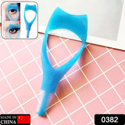 0382 3 In 1 Plastic Makeup Cosmetic Eyelash Tool Lash Mascara Applicator Eyelashes Guide Eyelashes Brush Curler Comb Eye Makeup Tool Female Supply (1 Pc) thumbnail 6