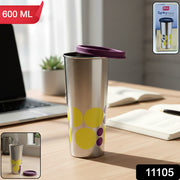 Supermom 600 Ml Stainless Steel Printed Travel Tumbler (1 Pc) thumbnail 7