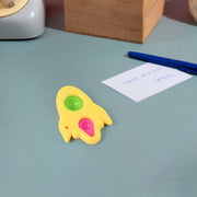 Rocket Shaped Dimple Keychain Toy (1 Pc) thumbnail 3