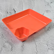 Plastic Plates With Dipping Saucer  Round Dip Part (1 Pc  1816 Cm  1 Pc) thumbnail 2